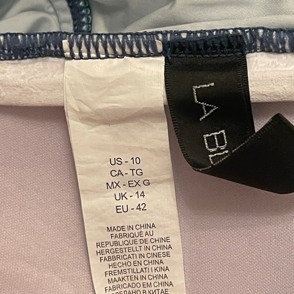 LA BLANCA
Ocean Ombré Tankini TOP SIZE 10 BOTTOMS SIZE 14 - Picture 12 of 14